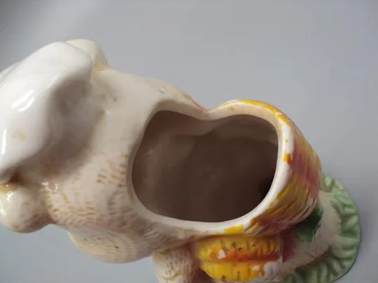 Подставка для кухонных принадлежностей, столовых приборов мишка фарфор карандашница 18 см №13476 Характеристики