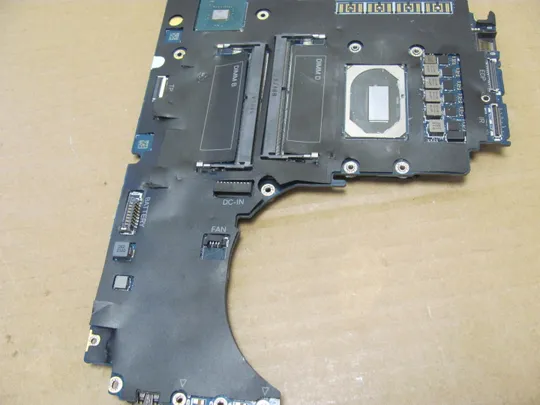 номер1002-19 материнська плата Mainboard Материнка Основна плата Системна плата Плата системи Laptop motherboard мамка ноутбучна плата FDX70 LA-J181P i7-10850H SRH8P для Dell Precision 7750 M7750 оригінал Продаж