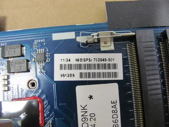 772-11 материнська плата РОБОЧА 702849-601 6050A2514101 I5-3427U для HP Folio 9470m, 9480m оригінал Недорого