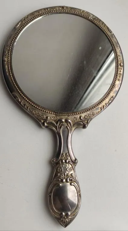 Большое антикварное ручное зеркало 1910-1920-е годы Mr582 Характеристики