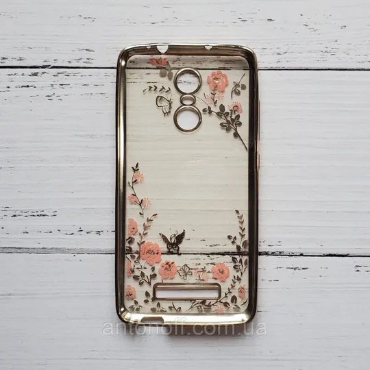 Купити Чохол Xiaomi Redmi Note 3 для телефона силіконовий Gold