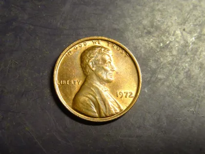 фото, 1 цент 1972 США