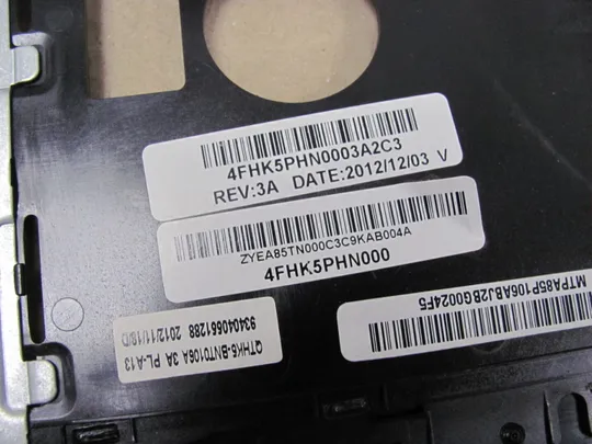 412-4  Кришка панель палмрест  4FHK5PHN000 для  SONY VAIO  SVE15 SVE151 SVE151G17M   оригінал Інструкція