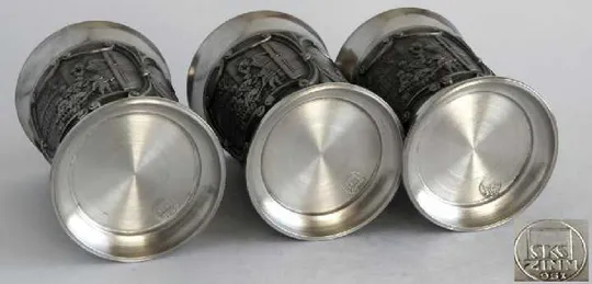 Келихи Дитячі забави 3 шт по 250 мл олово Germany Інтернет-аукціон