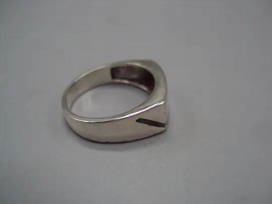 Кольцо мужской перстень печатка серебро 925 проба вес 6,48 г 20,5 размер авторская работа №15564 Де купити