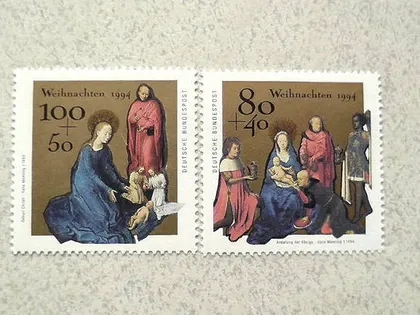 фото, Серія поштових марок Німеччина " Релігія " 1994 рік **