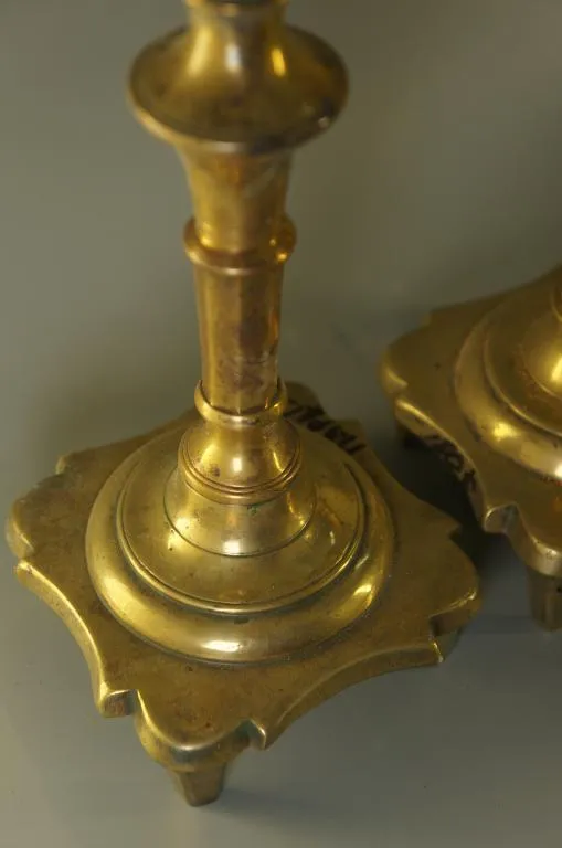 Подсвечники пара подсвечник на ножках высота 25 см лот 2 шт (№ 1136) Недорого