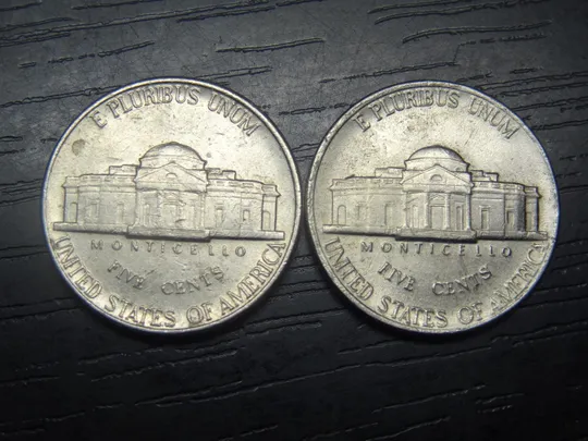 Купити 5 центів 1993 США (два різновиди)