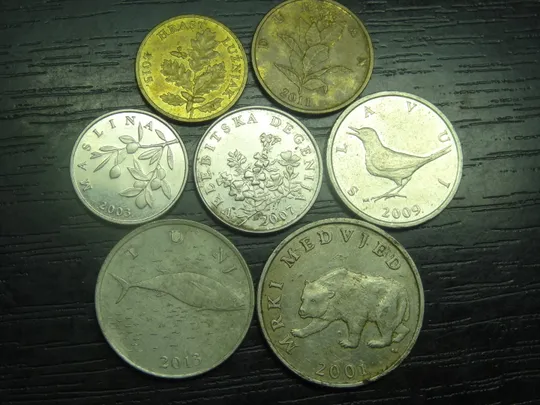 Комплект монет Хорватії Ціна