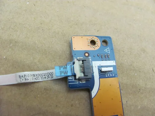 577-16 плата кнопки вкл LS-D753P для DELL Alienware 15 R3 оригінал Продаж