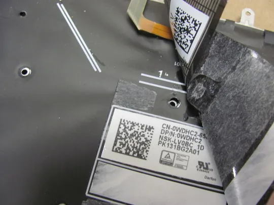 номер0954-13 клавіатура ДОНОР 0WDHC2 для DELL XPS 15 7590 9550 9560 9570 Inspiron 7568 2-in-1 7558 Precision 5510 5520 5530 5540  оригінал Де купити