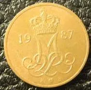 5 оре 1987 Данія Ціна