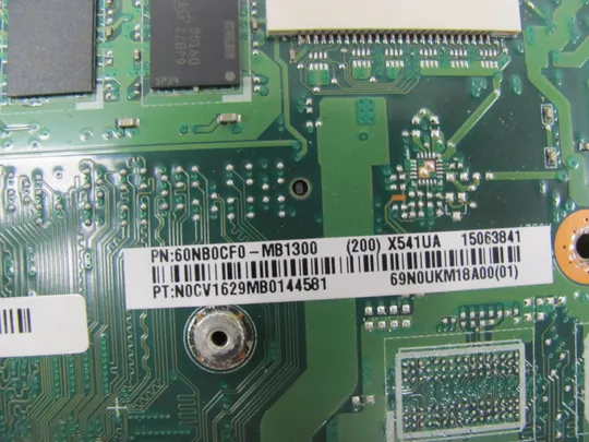 37-21 материнська плата SR2NR I5-6198DU 60NB0CF0-MB1300 69N0UKM18A00 для ASUS X541UA 541UJ X541UAK X541UV F541U A541U  оригінал Характеристики