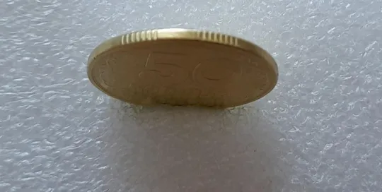 (2686) 50 копійок 1992 1АВк поворот (порушення соосності) (50 копеек 1992 1АВк брак) Де купити