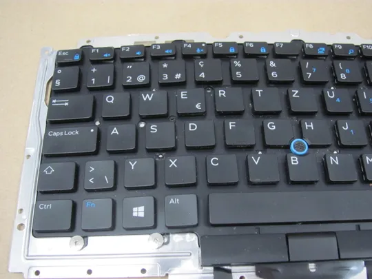 595-3 клавіатура робоча 06C1VG з кріпленням  для Dell Latitude E7470  7470 E5450 5450 E5470 5470 5480 5488 5490 5491 5495 E7450 7480 оригінал З аукціону