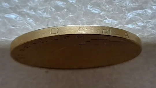 (7987) 1 гривня 2006 непрочекан (відсутність крапки на гурті між 2006 та ОДНА + двійний удар на реверсі (1 гривна 2006 брак) Недорого