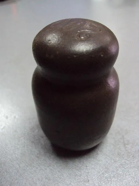 Гиря гирька 200 г клеймо ссср серп и молот 33 высота 6,5 см №11609 Характеристики