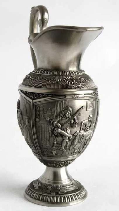 Олов'яний глечик кувшин Шедеври живопису 600 мл №2 Germany Продаж