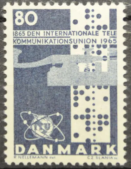 фото, Дания Космос Телекоммуникации ITU UIT 1965