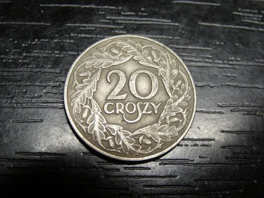 20 грошей 1923 Польща нікель Ціна