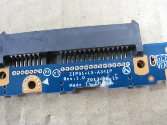 номер0249-37 Плата SATA HDD ZIPS1 LS-A341P  для  Lenovo ThinkPad S1 Yoga 12  оригінал Продаж