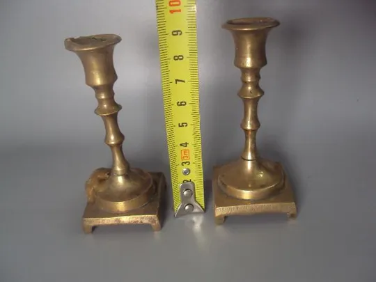 Купити подсвечники пара подсвечник маленький высота 9 см (№ 1193 и № 1194)