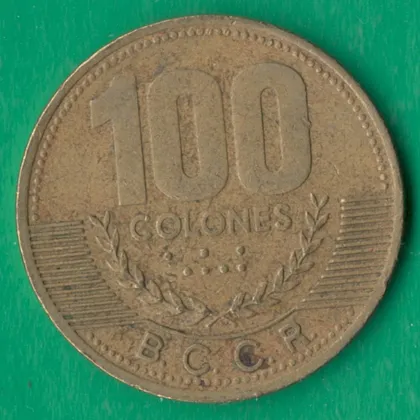 фото, 100 колонів 2000 року Коста-Рика [МШ1]