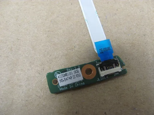600-24 плата кнопки вкл NS-B474P NBX0001LE00 для Lenovo ThinkPad T480S оригінал З аукціону