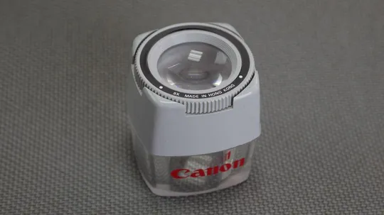 8x Canon портативное карманное цилиндрическое увеличительное стекло (лупа) из оптического стекла для Ціна