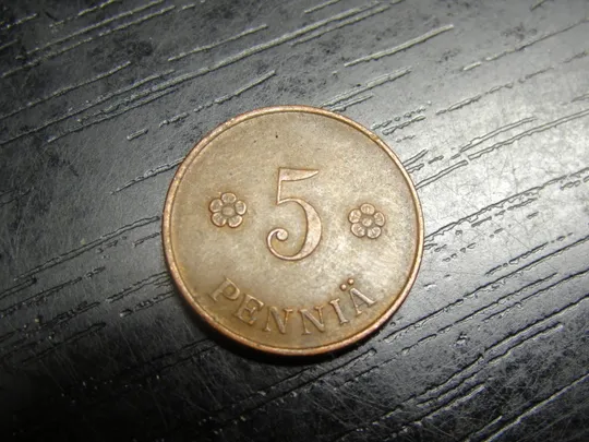 Купити 5 пенні 1919 Фінляндія