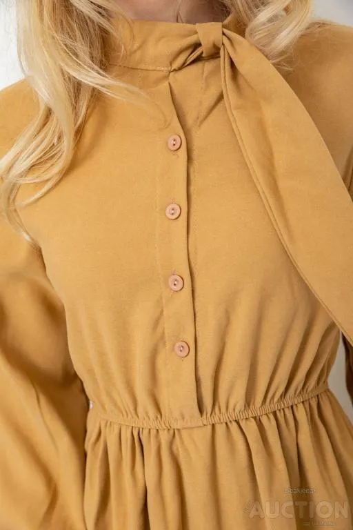 Платье нарядное, цвет бежевый, 246R203 Де купити