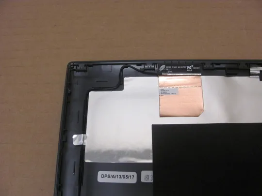 номер0941-6 кришка матриці Кришка дисплея Тильна кришка Корпус матриці Верхня кришка Задня кришка matrix cover Top Case LCD Cover Rear Lid Back Cover Housing Cabinet AP0SY000510  для Lenovo IdeaPad P500 оригінал Недорого