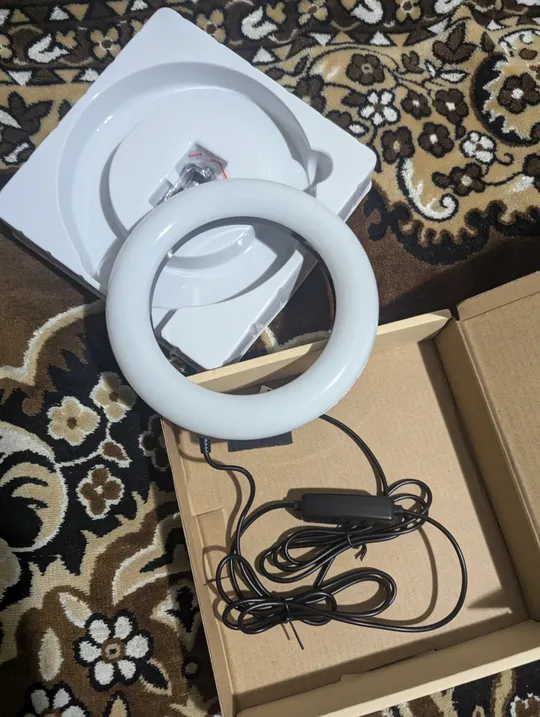 Кільцева лед лампа Puluz 6.2 inch 16cm стрімер ТікТок освітлення З аукціону