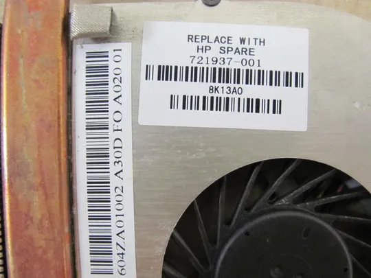 №78-23 система охолодження 721937-001 для HP ProBook 450 G1 455 G1 470 G1 оригінал З аукціону