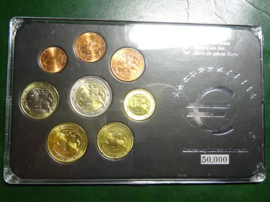 Комплект євромонет Литви 2015 UNC (повний комплект+сертифікат) Ціна