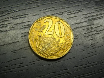 фото, 20 центів 1997 Південна Африка