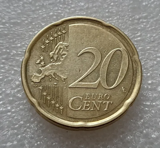 (8093 ря) 20 євроцентів 2012 Фінляндія (20 евроцентов 2012 Финляндия) Де купити