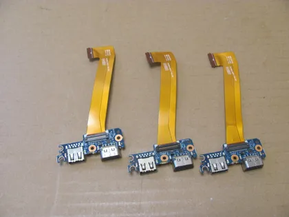 фото, номер1005-3 плата VGA USB 6050A2854101 6050A2835701  6050A2898001 зі шлейфом 6035B0128401 для HP Elitebook 850 G3  850 G4 оригінал