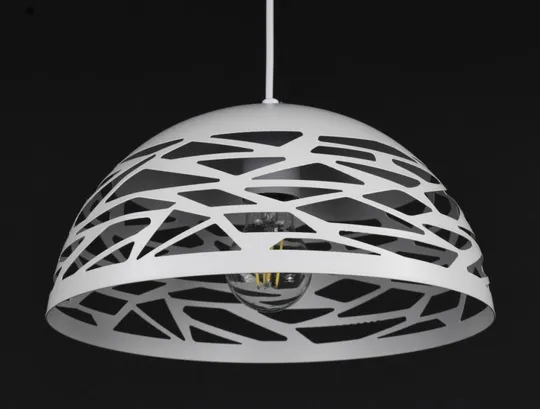 Люстра подвесная на 1 лампочку 27812 Белый 30-180х30х30 см. З аукціону