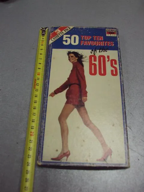 сборник кассет 3 cassette pack 50 top ten favourites of the 60 s №2526 Ціна