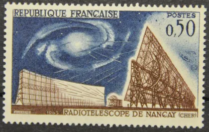 фото, Франция Астрономия Радиотелескоп 1963