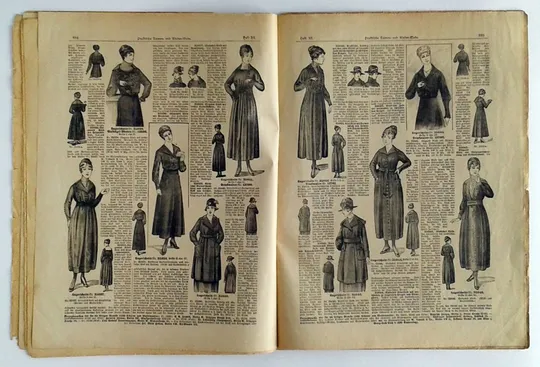 Журнал Praktische Damen- und Kinder-Mode Nr. 33/1917-18 гг. Німеччина Fv8.6 Продаж