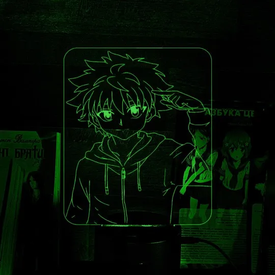 Акриловий світильник-нічник Кіллуа Золдік зелений tty-n000472 Ціна