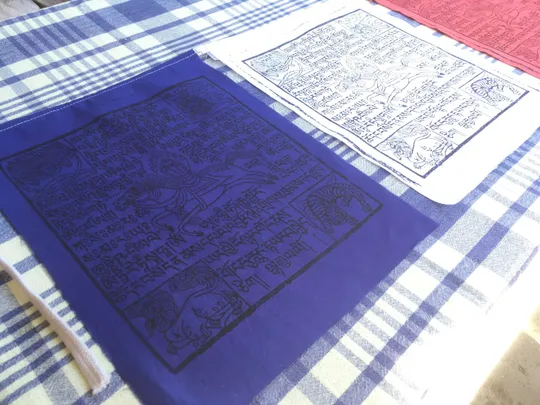 Флажки Лунг-Та, 25х32 см, 100% хлопок без синтетики, 5 шт. в лоте, длина 1,25 м +50 см с концами веревки, Lung-Ta, ЛунгТа, LungTa, Лунг Та, Lung Ta, молитвенные флажки Характеристики