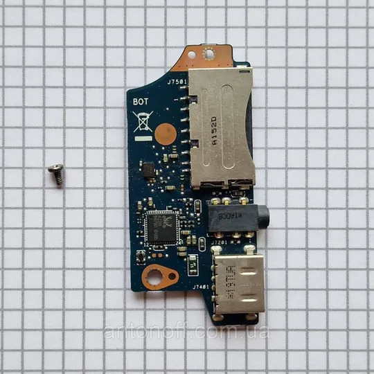 Купити USB плата Asus ZenBook UX31E / 69N0LYA10D01 60-N8NAU1000 для ноутбука оригінал з розборки