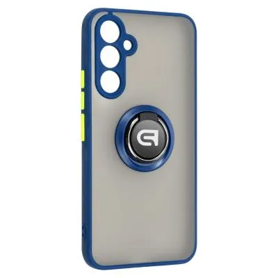 Чехол для мобильного телефона Armorstandart Frosted Matte Ring Samsung A54 5G (A546) Navy Blue (ARM Ціна
