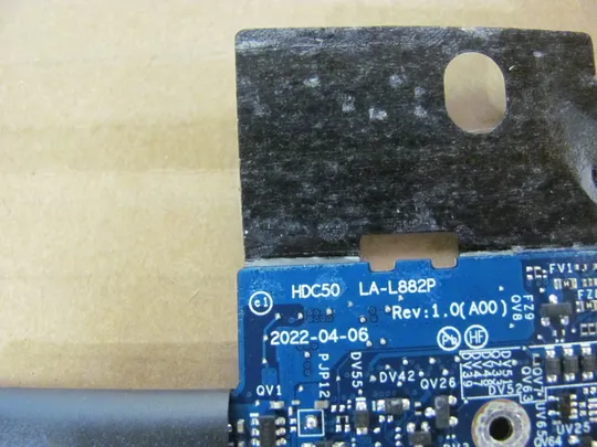 номер0978-5 материнська плата Mainboard Материнка Основна плата Системна плата Плата системи Laptop motherboard мамка  ноутбучна плата  HDC50 LA-L882P  i7-12850HX SRLGH для Dell Precision 7670 оригінал Інструкція