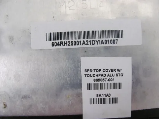 №302-2 панель палмрест тачпад 665357-001 для HP Pavilion DV6 DV6 6000 оригінал З аукціону