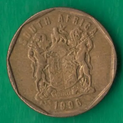 фото, 10 центів 1996 року ПАР [МШ]