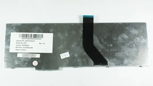 Купити Клавіатура для ноутбука ACER (AS: 7230, 7330, 7530, 7730) rus, black, довгий шлейф